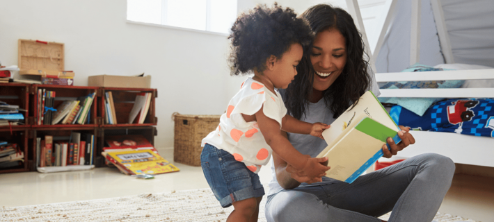 Take a few minutes a day to encourage a young reader. Early childhood literacy is crucial for a child’s future academic success and quality of life.